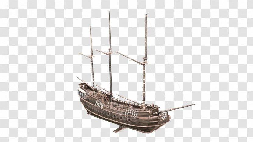 Barque Airship Caravel Ship Of The Line Schooner - Galley Transparent PNG