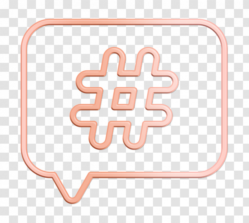 Hashtag Icon Blog Icon Transparent PNG