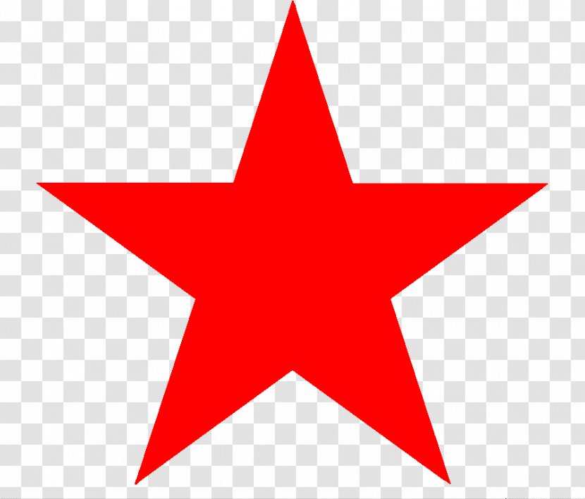 Red Star - Carmine - Symmetry Transparent PNG