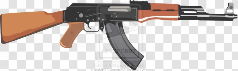 Trigger Firearm AK-47 WASR-series Rifles 7.62×39mm - Silhouette - Ak 47 Transparent PNG