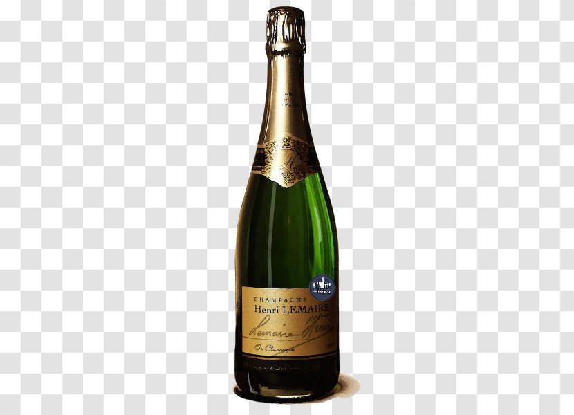 Champagne Glass Bottle Wine - Alcoholic Beverage Transparent PNG