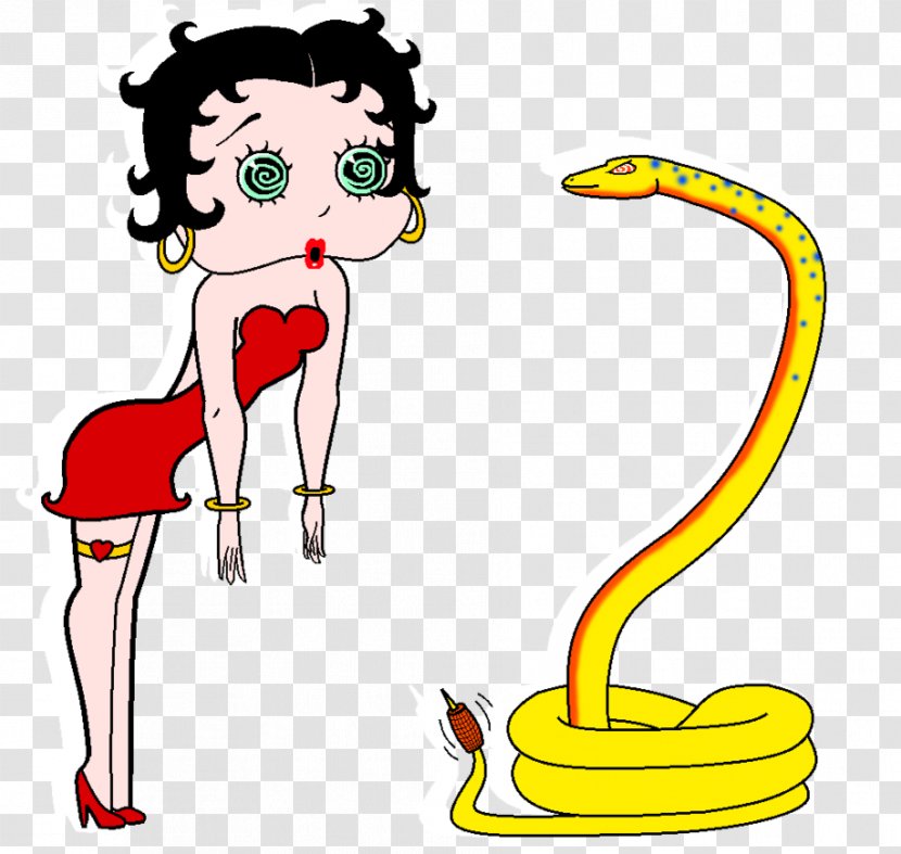 Snake Hypnosis Kaa Betty Boop - Frame Transparent PNG