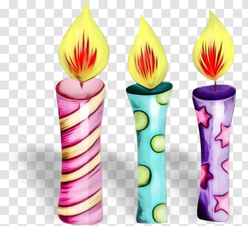 Birthday Happy Anniversary - Candle - Petal Flower Transparent PNG