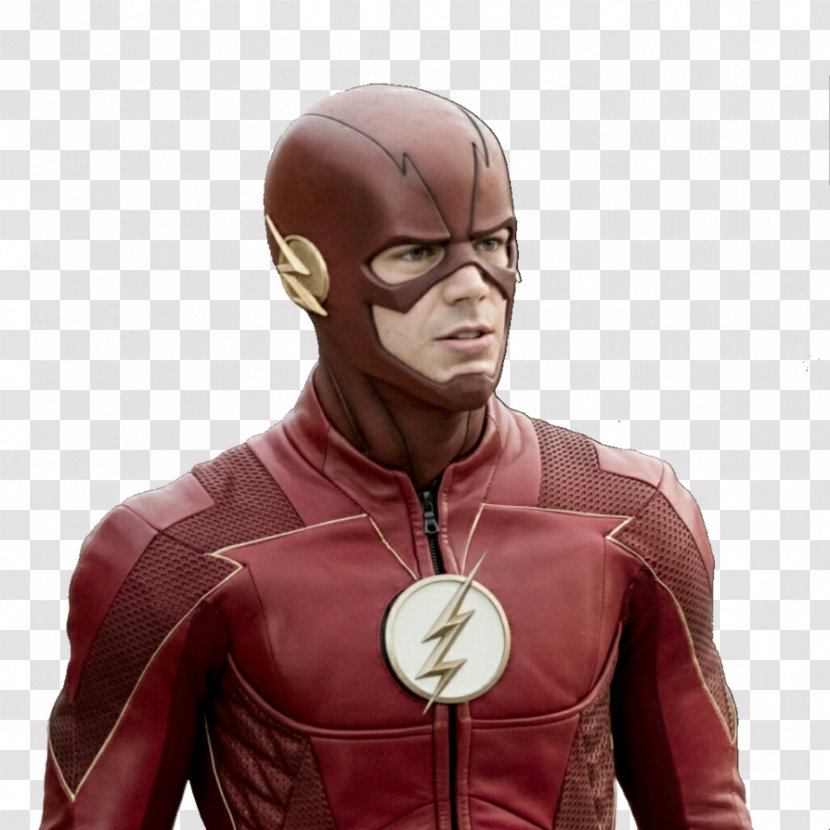 The Flash - Cw Television Network - Season 4 Grant Gustin Thinker When Harry Met Harry...Photo Transparent PNG