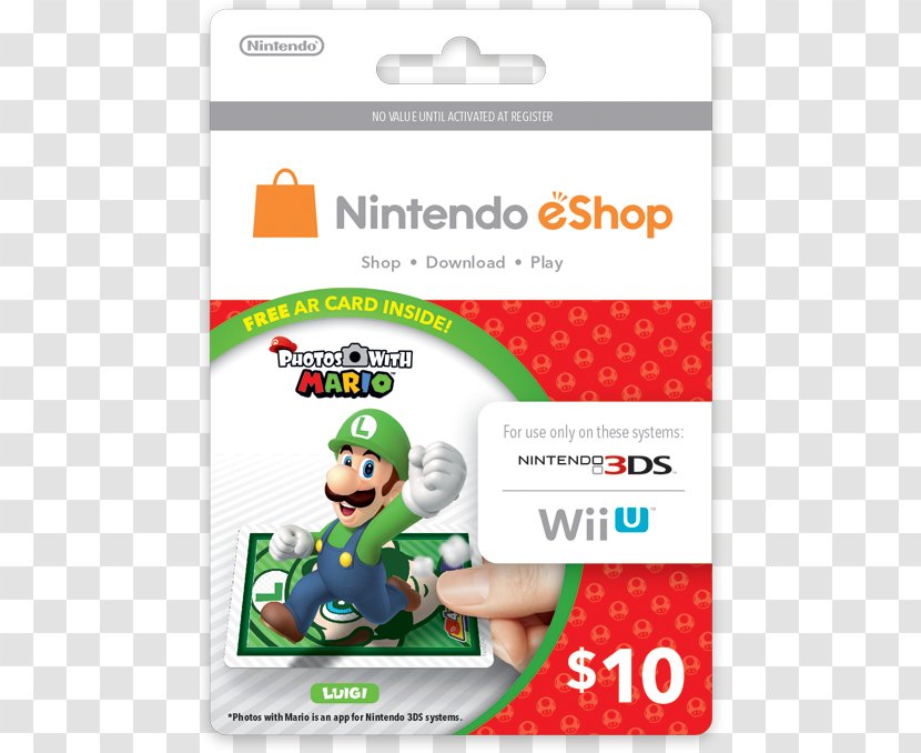 Wii U Bowser Nintendo Switch EShop Photos With Mario - Storedvalue Card - Falling Cards Transparent PNG