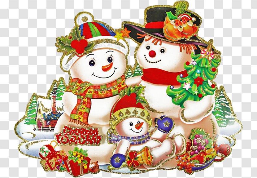 Snowman Christmas Jingle Bells Clip Art - Tree - Cartoon Transparent PNG