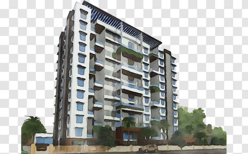 Condominium Property Apartment Building Tower Block - Metropolitan Area Mixeduse Transparent PNG
