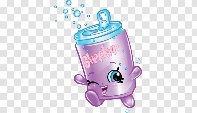 Shopkins Drawing Fizzy Drinks Clip Art - Color - Yellow Transparent PNG