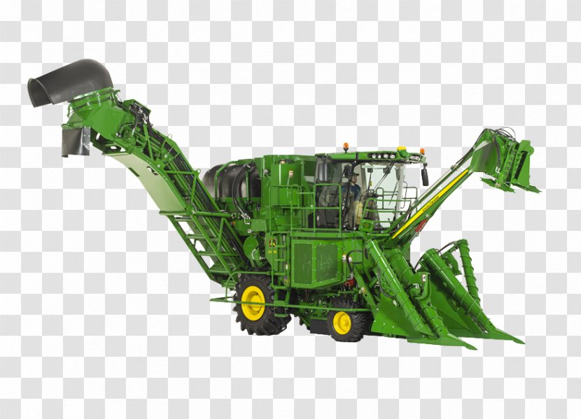 John Deere Sugarcane Harvester Combine Agriculture Cotton Picker - Tractor Transparent PNG