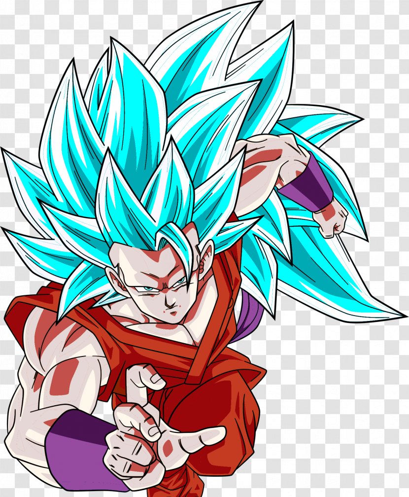 Goku Vegeta Kaiō Trunks Gohan - Watercolor Transparent PNG