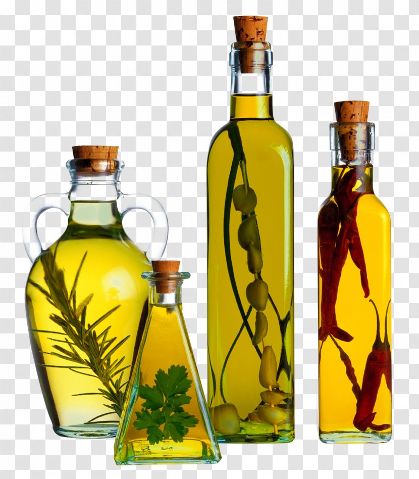 Olive Oil Vinegar Bottle - Chili Pepper Transparent PNG