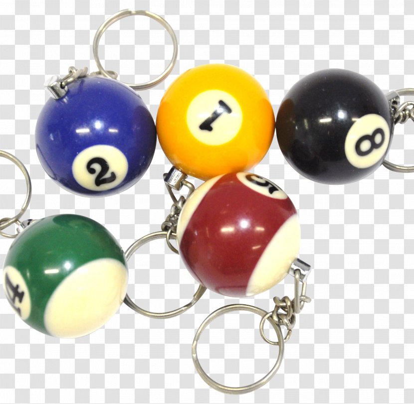 Eight-ball Billiard Balls Key Chains Billiards Pool Transparent PNG