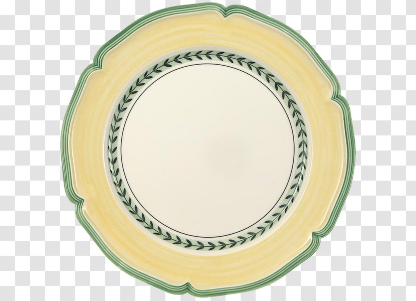 French Formal Garden Plate Villeroy & Boch Tableware France - Serveware Transparent PNG