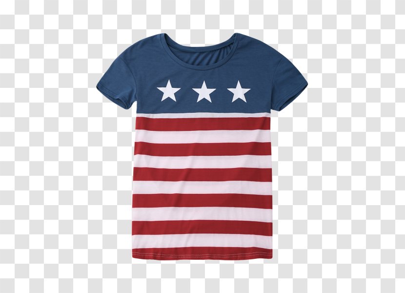 T-shirt Flag Of The United States Fashion - Frame - American Tshirt Transparent PNG
