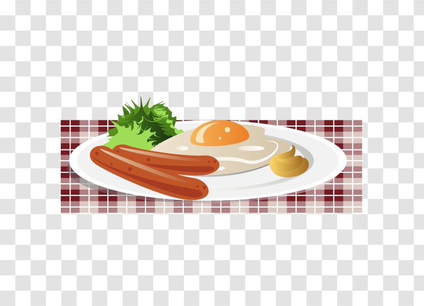 Breakfast Clip Art - Platter - Vector Transparent PNG