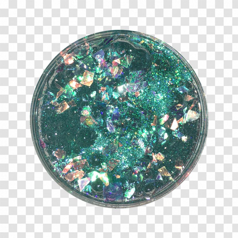 Turquoise Slime Gemstone Teal Jewellery - Mermaid Transparent PNG