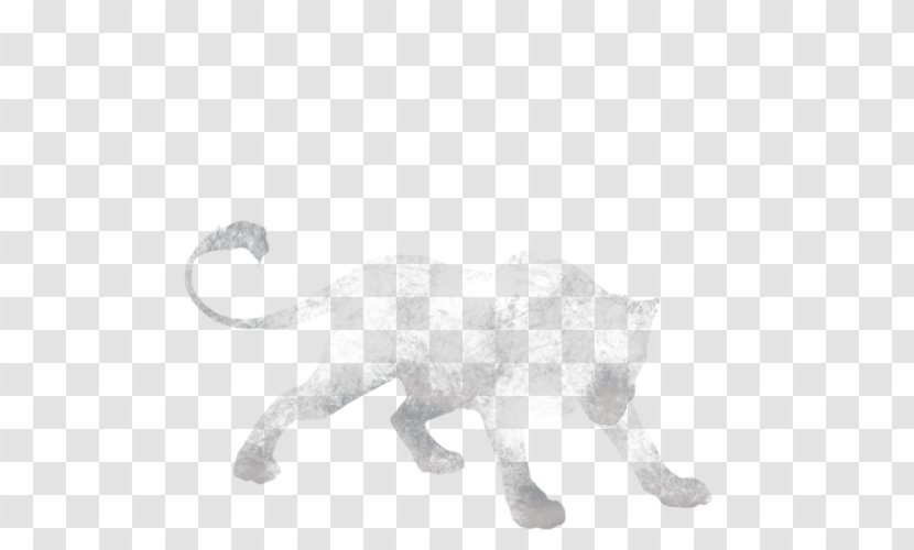 Whiskers Lion Cat Dog Canidae - Black And White Transparent PNG