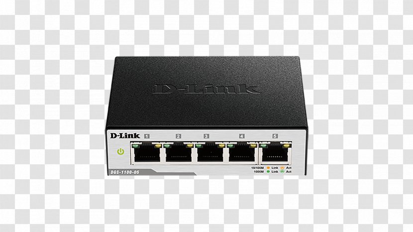 Network Switch Gigabit Ethernet D-Link Computer Hub - Dlink - Router Transparent PNG