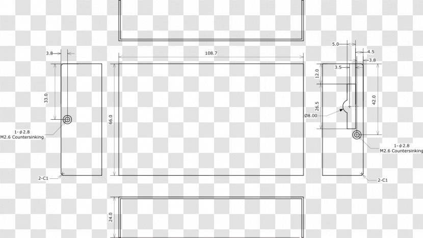 Drawing Furniture Diagram /m/02csf - Upper Case Transparent PNG