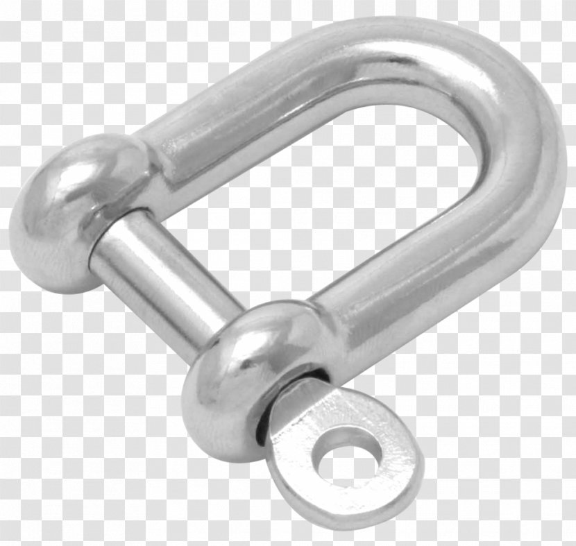 Shackle Stainless Steel Ronstan Wire Rope - Silver - Shackles Transparent PNG