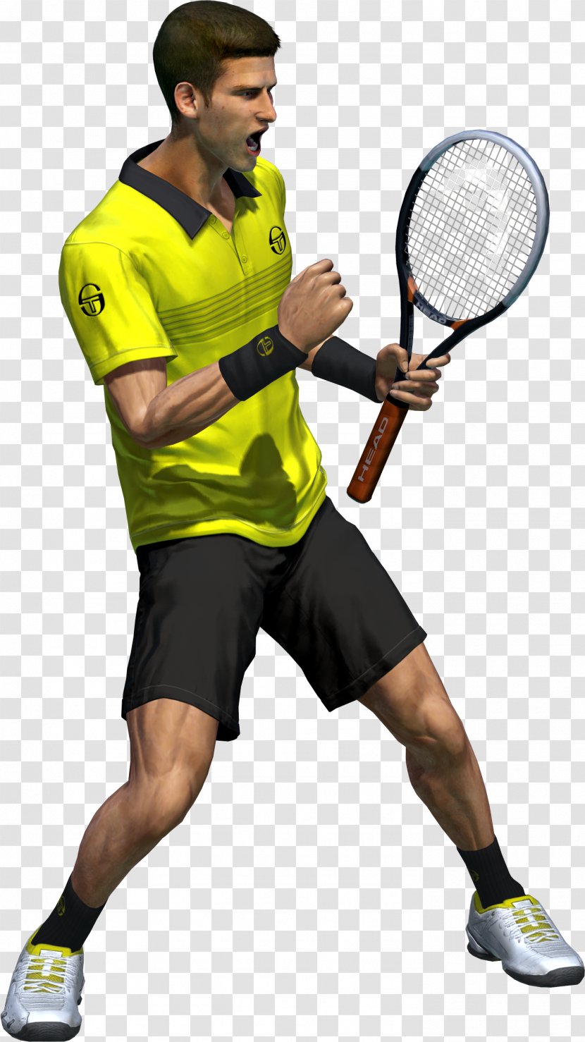 Novak Djokovic Virtua Tennis 4 Games Sport - Game Transparent PNG