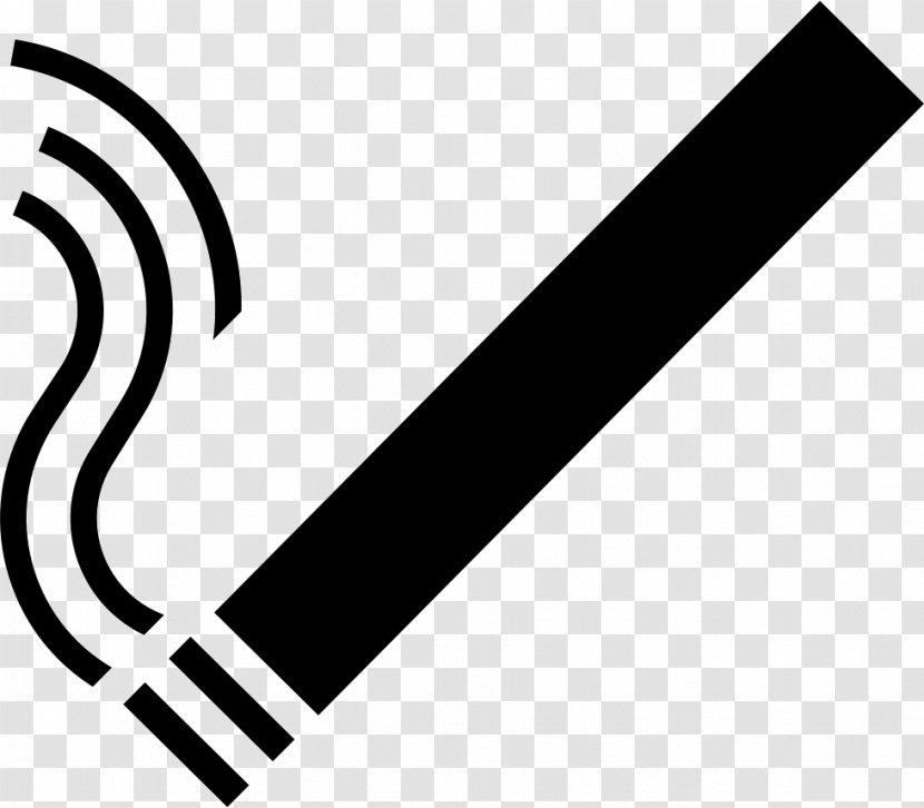 Cigarette Symbol Tobacco Smoking - Cartoon Transparent PNG