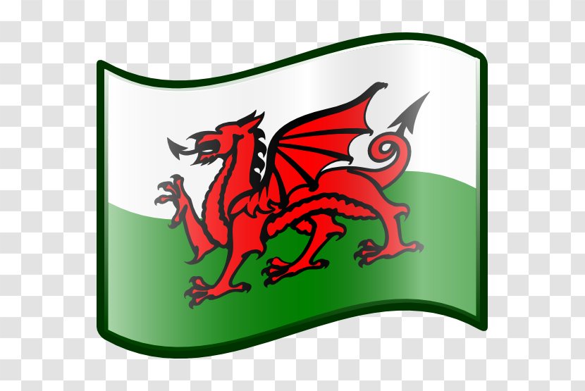 Flag Of Wales Welsh Dragon Clip Art - Free Content - Sicilian Tattoo Transparent PNG