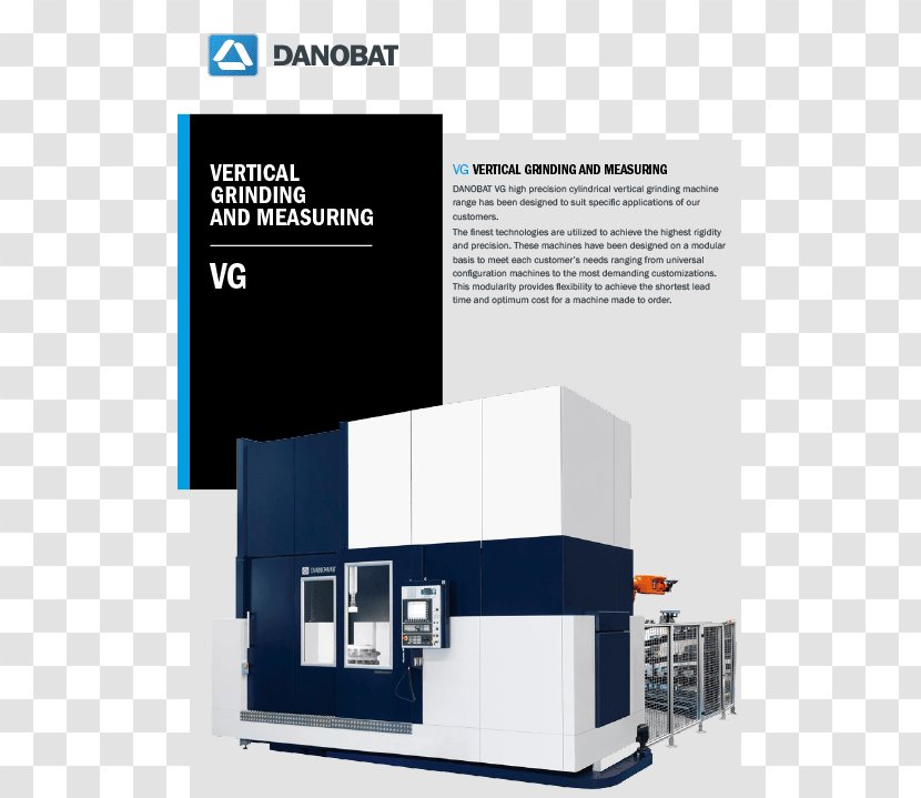 Machine Tool Grinding Danobat - Surface Roughness Transparent PNG