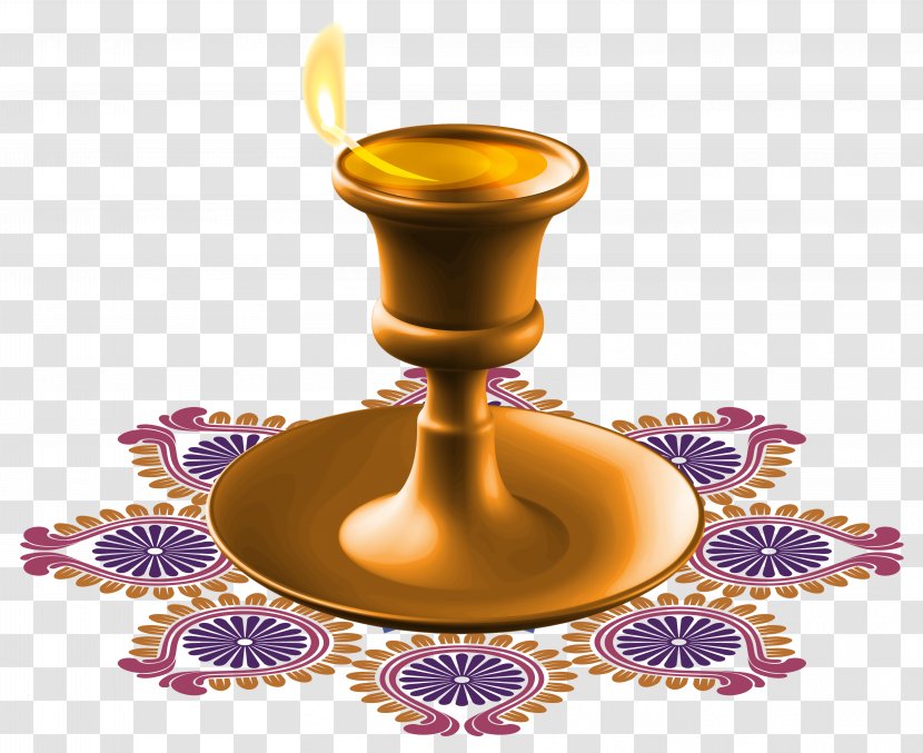 Diwali Candle Clip Art - Navaratri - Candles Transparent PNG