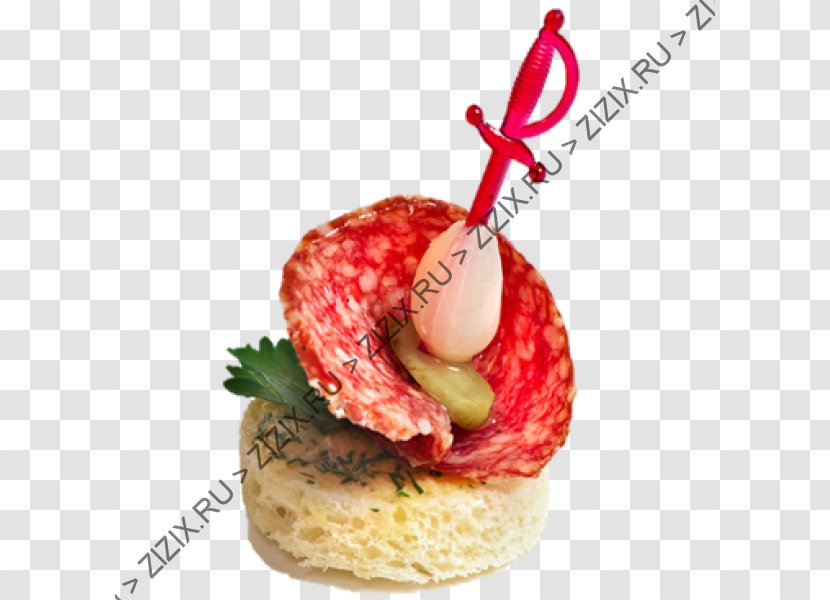 Salami Buffet Canapé Butterbrot Garnish - Menu Transparent PNG