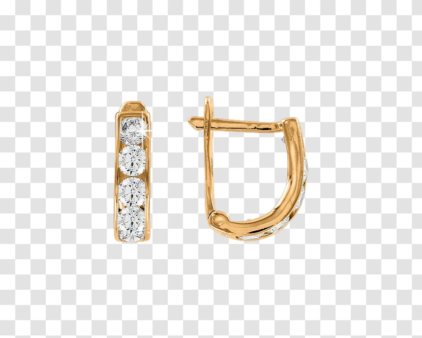 Earring Gold Cubic Zirconia Jewellery - Body Jewelry - Ring Transparent PNG