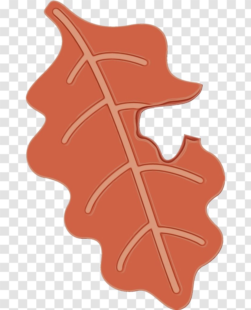 Leaf - Wet Ink Transparent PNG