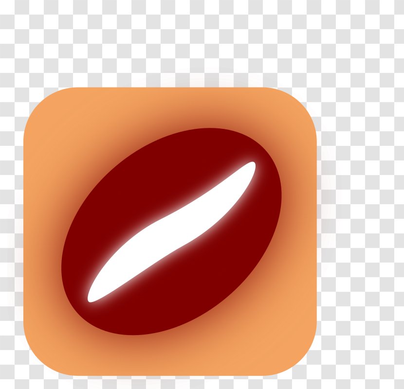 Peach Font - Red - Bean Transparent PNG
