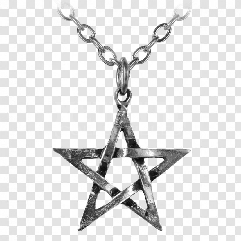 Charms & Pendants Cross Necklace Pentagram Jewellery - Goth Subculture - Jewelry Transparent PNG