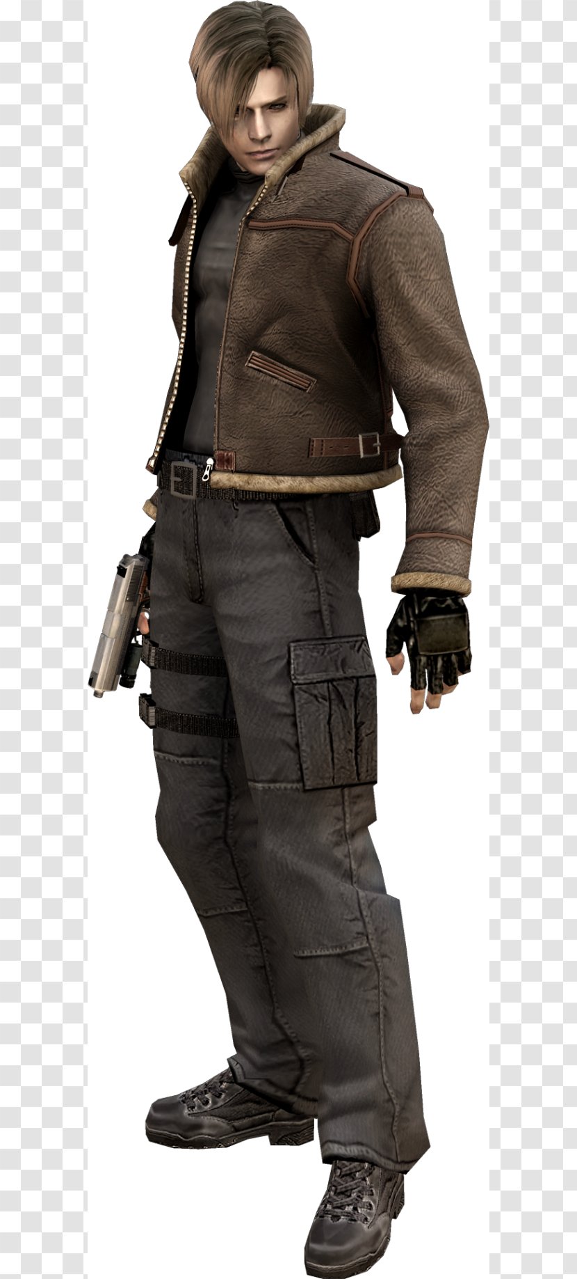 Leon S. Kennedy Resident Evil 4 2 6 - Survival Horror - Jacket Transparent PNG