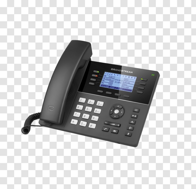 Grandstream Networks VoIP Phone Business Telephone System IP PBX - Technology - Corded Transparent PNG