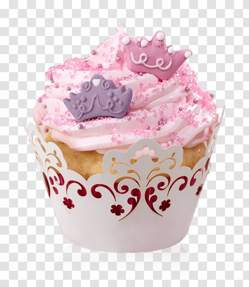 Cupcake Muffin Baking Frosting & Icing Petit Four - Sweetness - Cup Transparent PNG