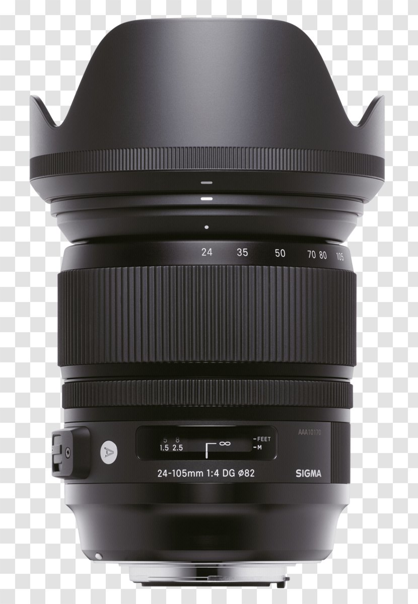 Canon EF Lens Mount Camera Sigma Art Zoom 24-105mm F/4.0 DG OS HSM Corporation - Ef Transparent PNG