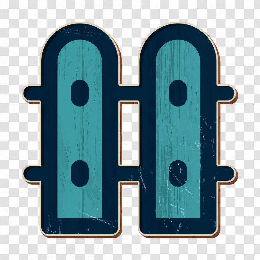 Real Estate Icon Fence Icon Furniture And Household Icon Transparent PNG