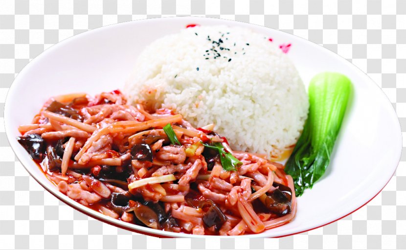 Hayashi Rice Kung Pao Chicken Sichuan Cuisine Pepper Steak Fried - Steamed - Fish-flavored Pork Bowl Transparent PNG