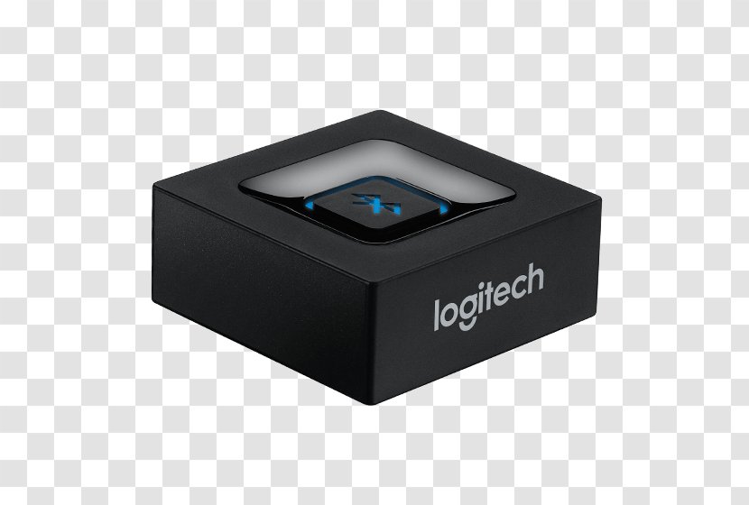 Logitech Bluetooth Audio Adapter Radio Receiver A2DP AV - Loudspeaker Transparent PNG