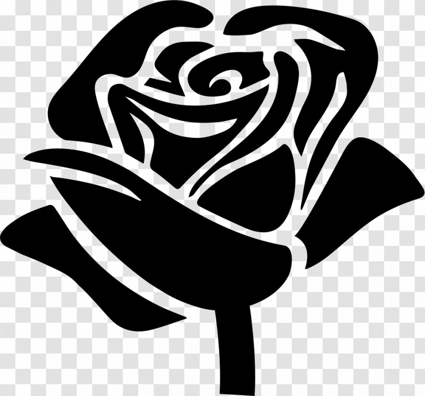 Rose Clip Art - Monochrome Photography - Icon Transparent PNG