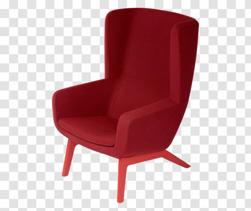 Chair Comfort Armrest - Red Transparent PNG