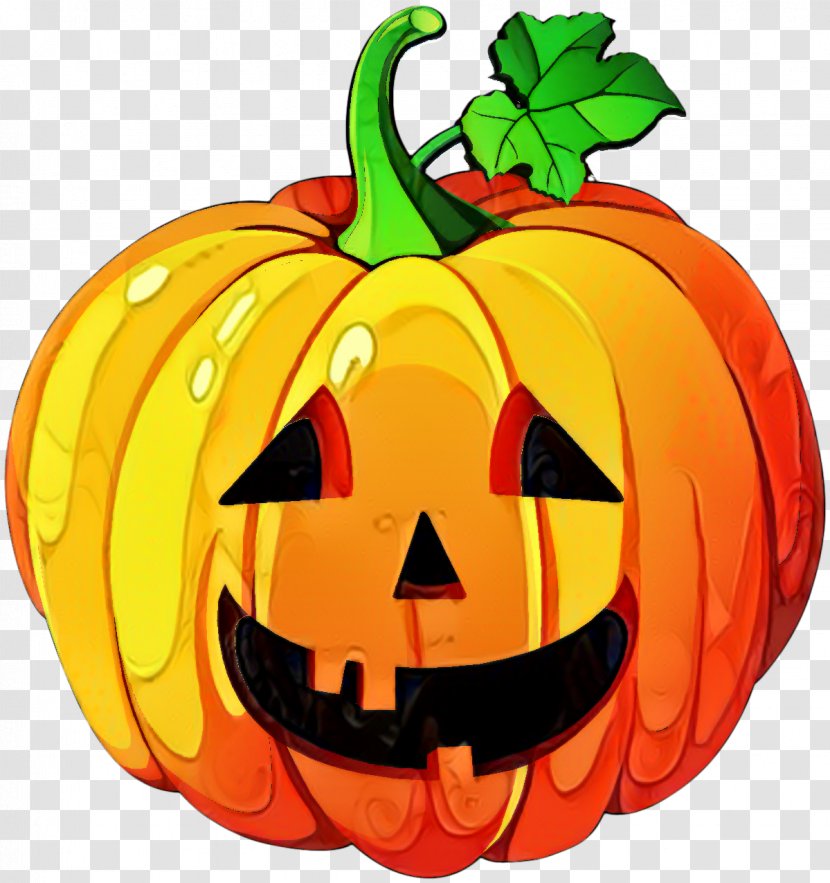 Pumpkin Jack-o'-lantern Vector Graphics Vegetable Clip Art - Plant - Halloween Transparent PNG