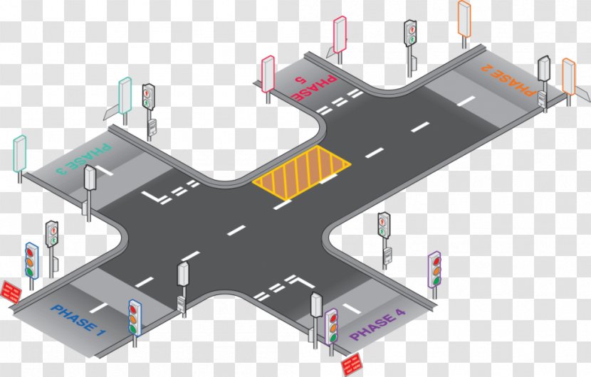 Intersection Road Junction Pedestrian Crossing - Way Transparent PNG