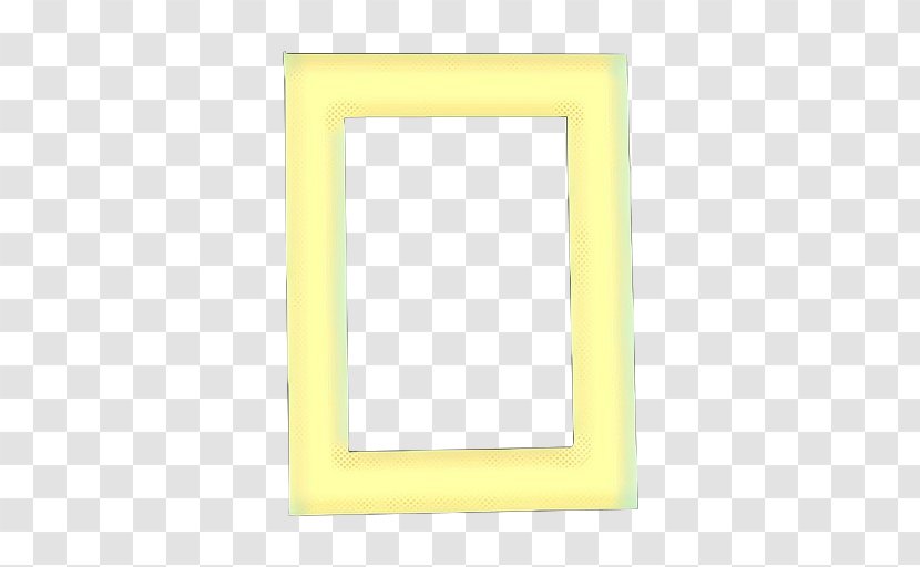 Background Yellow Frame - Picture Frames - Rectangle Transparent PNG