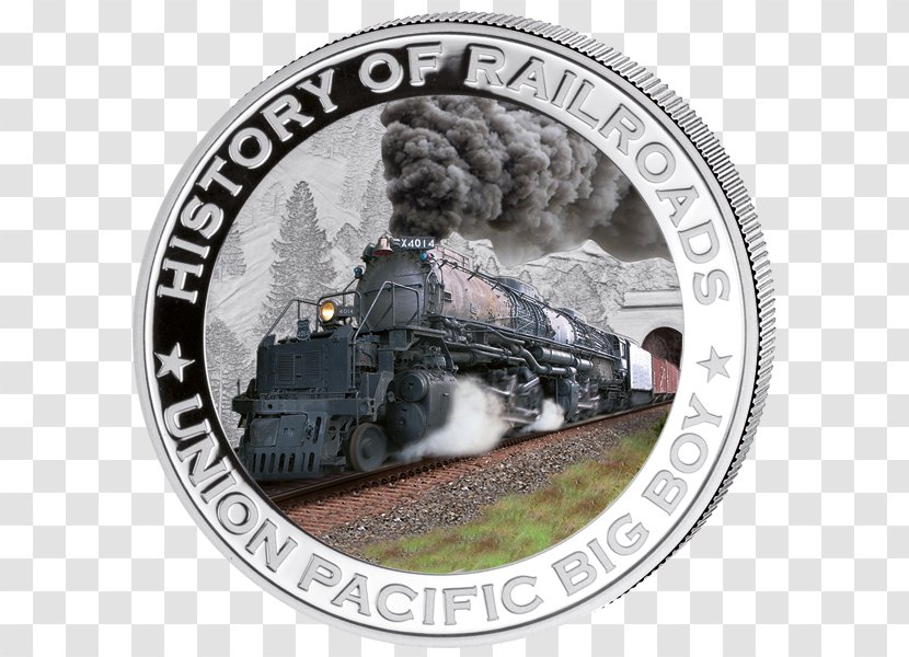 Train Rail Transport Locomotion No. 1 Union Pacific Big Boy Steam Locomotive Transparent PNG
