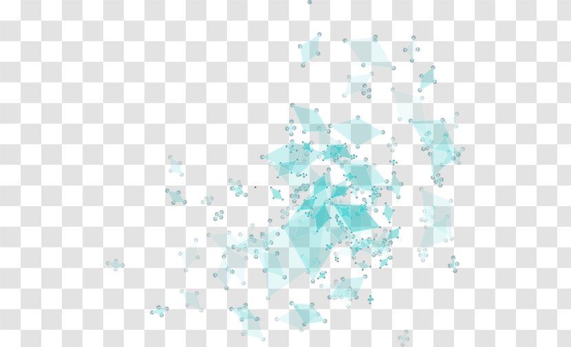 Blue Sky Turquoise Wallpaper - Centro Digital Technology Fragments Transparent PNG