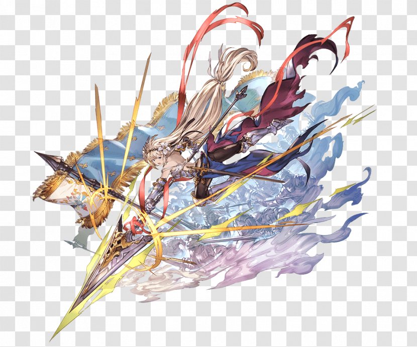 Granblue Fantasy Game Character Lord Of Vermilion - Cartoon - Frame Transparent PNG