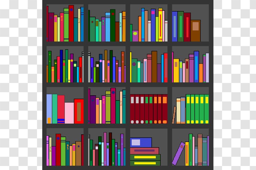 Bookcase Shelf Clip Art Furniture Make Bookshelf Cliparts Transparent Png